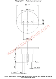 CEI 23-50 V4 Figure 103b Thermal Test Gauge