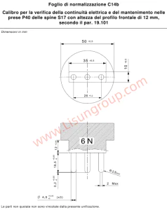 CEI 23-50 V4 Figure C14a Compliance Gauge