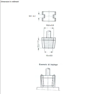 CEI 23-50 C8 Standard Gauge for Irregular Insertion Prevention of S30/S31/S32 Plugs in P30 Sockets