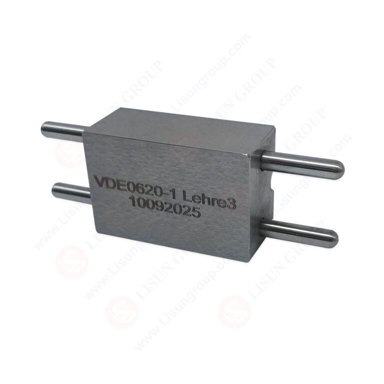 DIN VDE 0620-1 Gauge 3 Two-Pole Plug Insertability Gauge