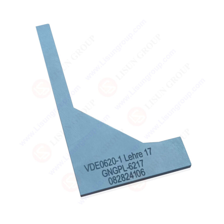 VDE 0620-1 Lehre 17 Gauge for Testing Outline of Caps and Covers