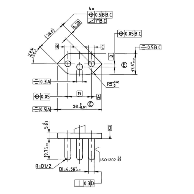 IEC 60906-1 Figure 5A/5B Socket-Outlet Withdrawal Force Gauge