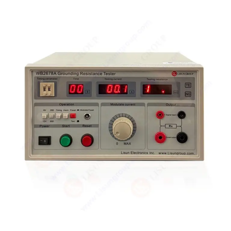 WB2678A Grounding Resistance Tester